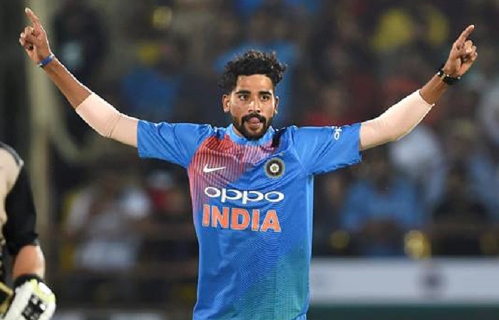Mohammed Siraj has now conceded the most runs (148) after three T20Is Mohammed Siraj has now conceded the most runs (148) after three T20Is