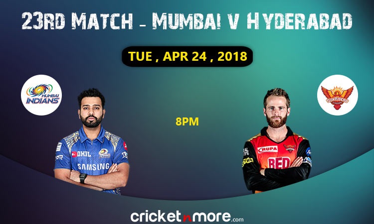 Sunrisers Hyderabad vs Mumbai Indians