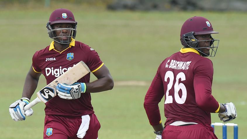 West Indies vs World XI Brathwaite