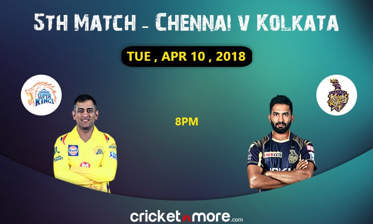 IPL 2018 CSK vs KKR