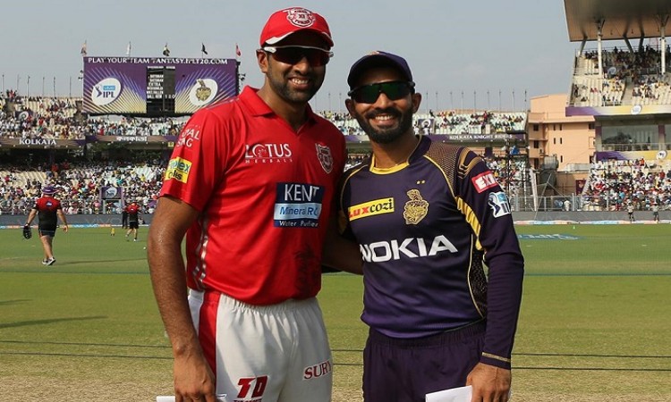 Kings XI Punjab have won the toss and have opted to field vs KKR