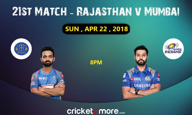 Rajasthan vs Mumbai