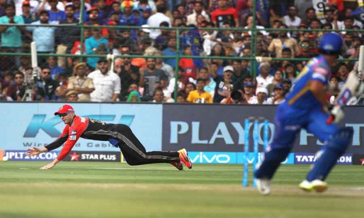 AB De Villiers Of Royal Challengers Bangalore During An IPL 2018 Match Between Rajasthan Royals And 