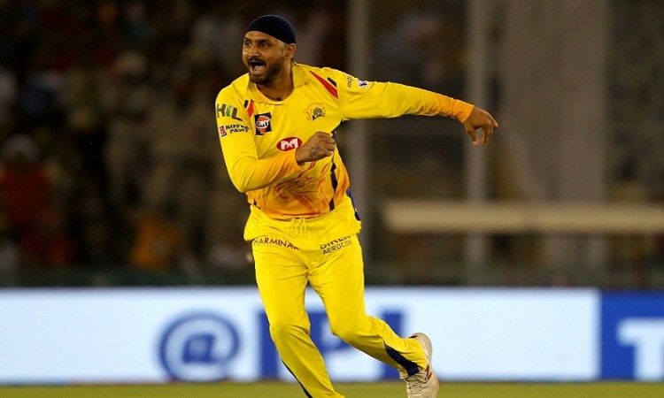 second time in his IPL career that Harbhajan did not bowl a single over in a match 