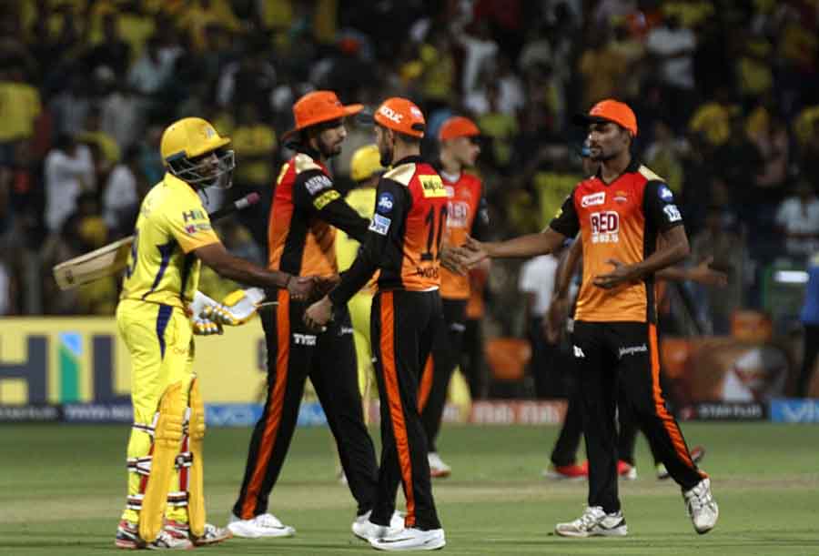 आईपीएल 2018 जीतने के बाद चेन्नई सुपर किंग्स अंबाती रायुडू फोटो