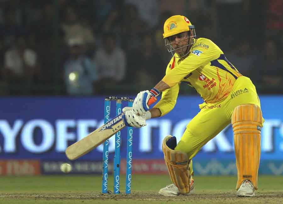 Chennai Super Kings MS Dhoni In Action During An IPL Match 20181 Images