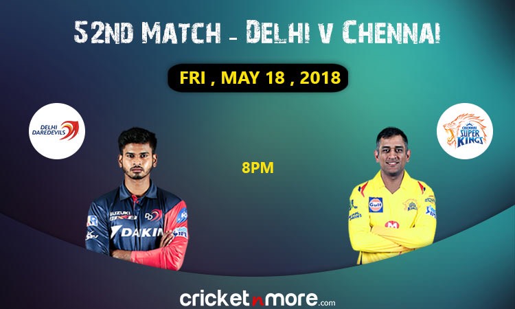 IPL 2018 Preview Delhi vs Chennai