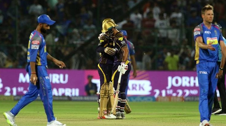 KKR vs RR IPL 2018