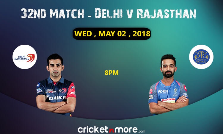 IPL 2018 Delhi vs Rajasthan