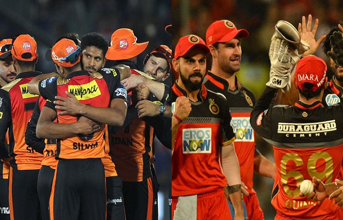 RCB vs SRH IPL 2018