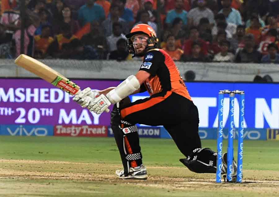 Sunrisers Hyderabads Kane Williamson In Action During An IPL 2018 Game Images in Hindi