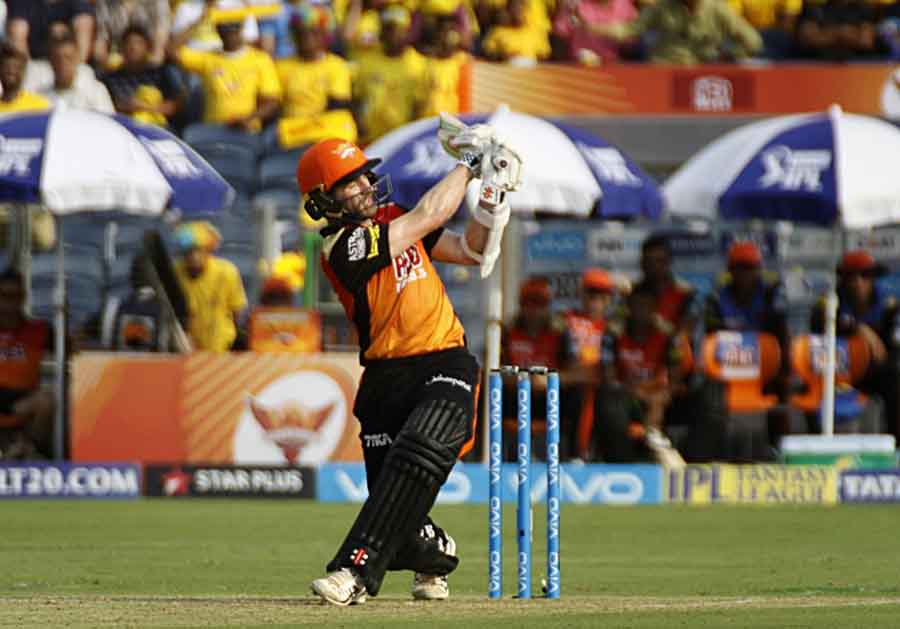 Sunrisers Hyderabads Kane Williamson In Action During An IPL 20182 Images