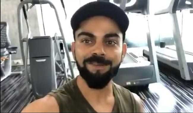 PM Narendra Modi accepts Virat Kohli's fitness challenge PM Narendra Modi accepts Virat Kohli's fitness challenge