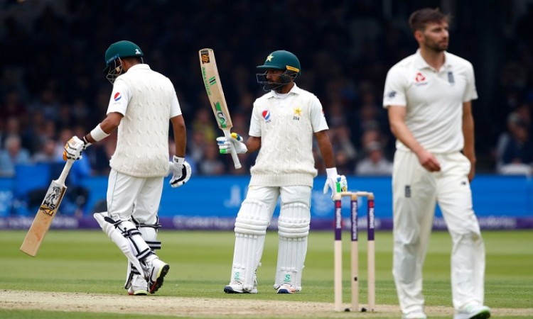 Pakistan on top after collective batting show