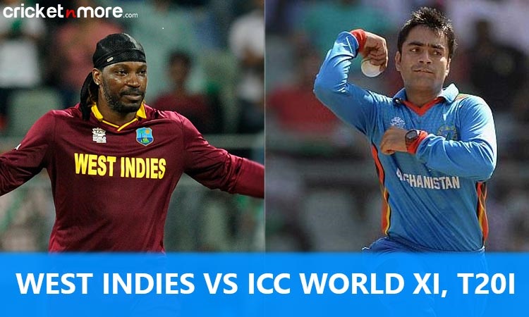  West Indies vs ICC World XI Full Squads