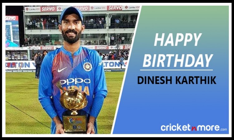 Five Interesting facts about Indian Cricketer Dinesh Karthik