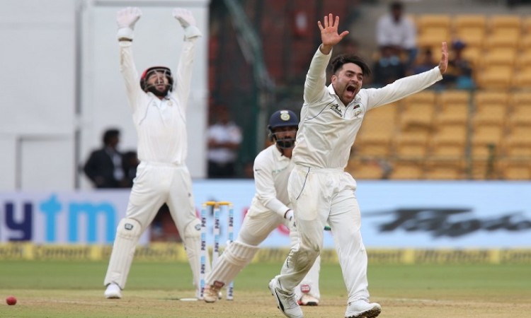 Rashid Khan concede 150 plus runs in country's debut Test match