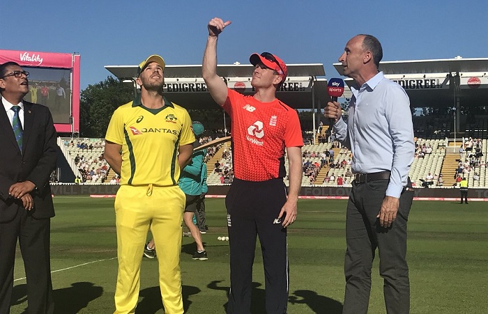 Australia have won the toss and have opted to field vs England in only t20i Australia have won the toss and have opted to field vs England in only t20i
