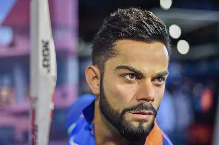 मैडम तुसाद संग्रहालय Virat Kohli Statue