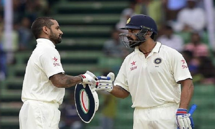 Dhawan, Vijay moved up the ladder in the ICC Test rankings
