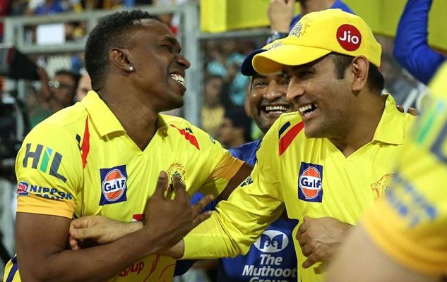 Dwayne Bravo calls Sakshi Dhoni his sister Dwayne Bravo calls Sakshi Dhoni his sister