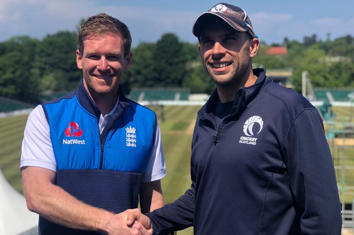 England opted to field first in only ODI against Scotland England opted to field first in only ODI against Scotland