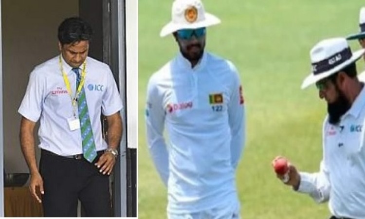 OMG श्रीलंकाई टीम पर लगा बॉल टेंपरिंग का आरोप, श्रीलंकाई टीम ने फिर मैच खेलने से किया मना Images