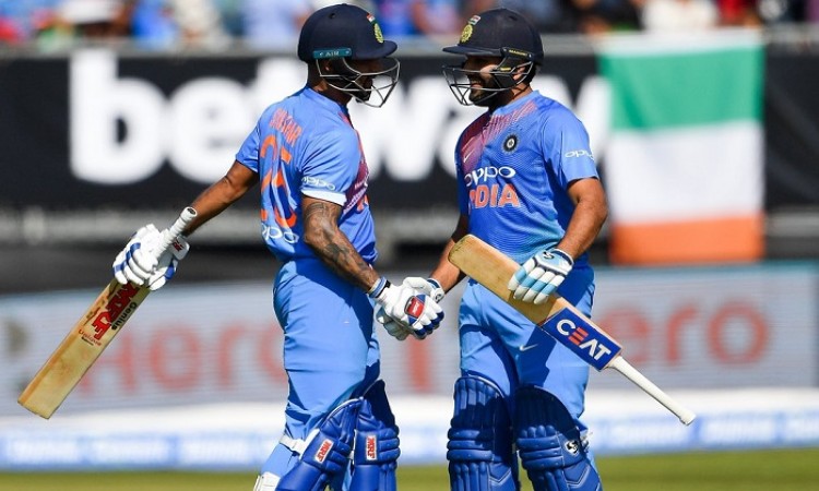 tenth time India scored 200-run score in T20I