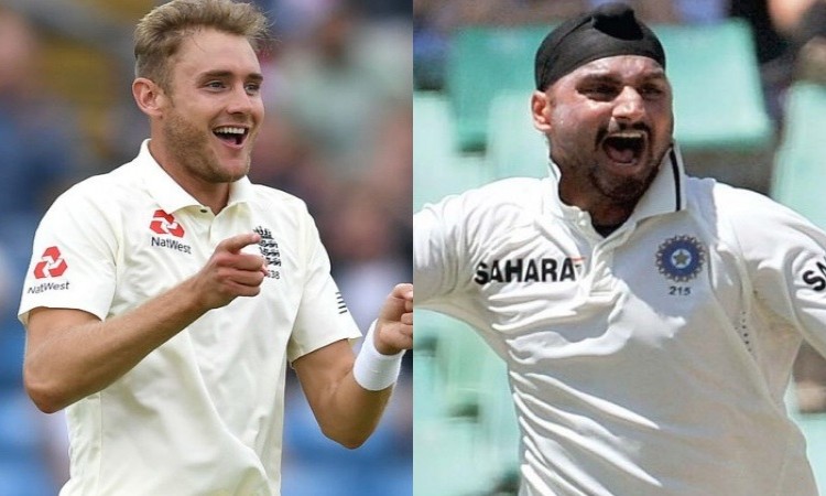  Stuart Broad equals Harbhajan Singh's tally of most wickets in Test career