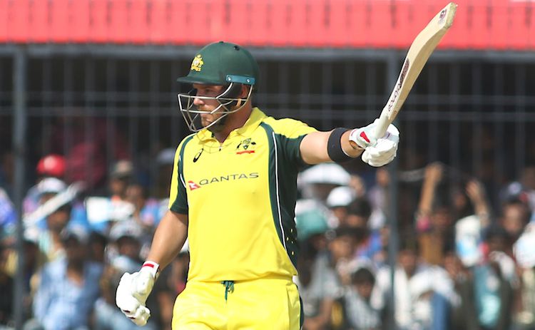 Australia vs Zimbabwe Aaron Finch
