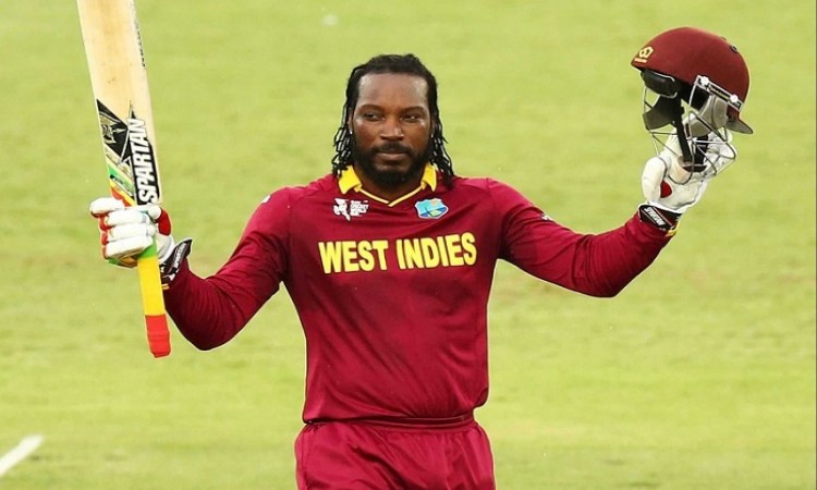   Chris Gayle equals Shahid Afridi sixes record in international cricket