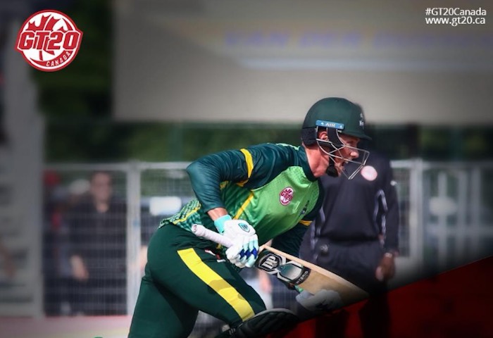 Rassie van der Dussen Global T20 Canada 2018