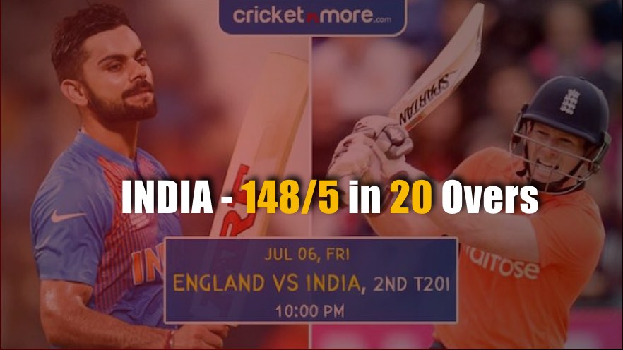 2nd T20I India vs England