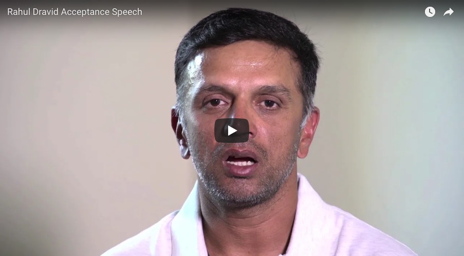 ICC Hall of Fame Rahul Dravid