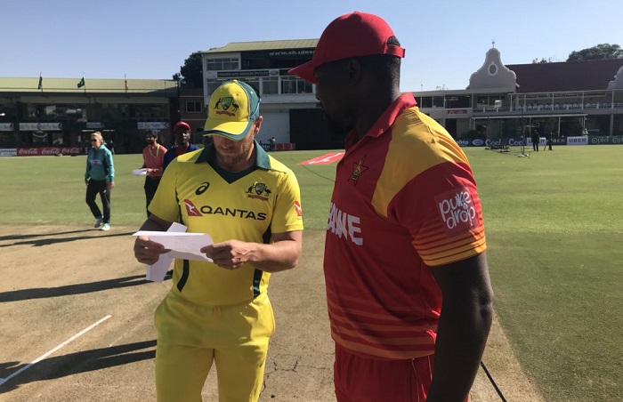 zimbabwe opt to bowl first against australia zimbabwe opt to bowl first against australia