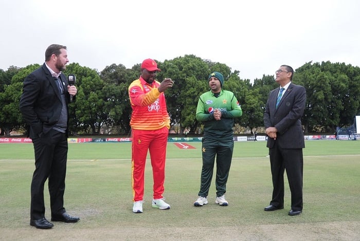 Pakistan opted to bat first against Zimbabwe in Fourth ODI Pakistan opted to bat first against Zimbabwe in Fourth ODI