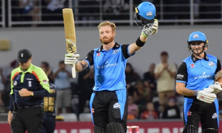  Martin Guptill has belted the fourth fastest T20 ton