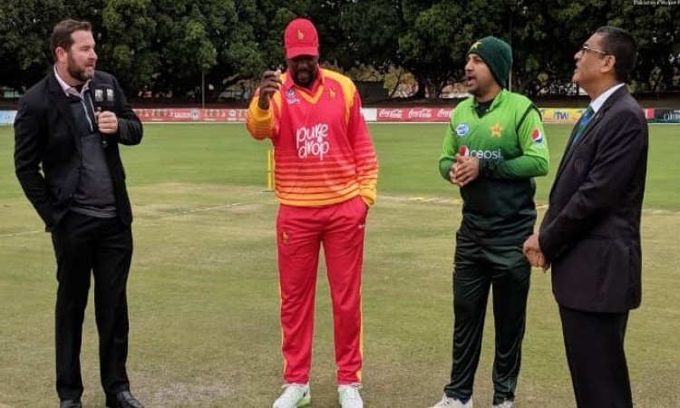  Zimbabwe opted to bat first against Pakistan in second odi