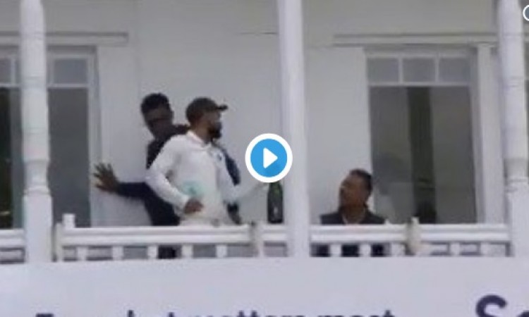 कोहली ने अचानक से रवि शास्त्री के साथ की ऐसी हरकत, पूरा क्रिकेट जगत हुआ हैरान VIDEO Images