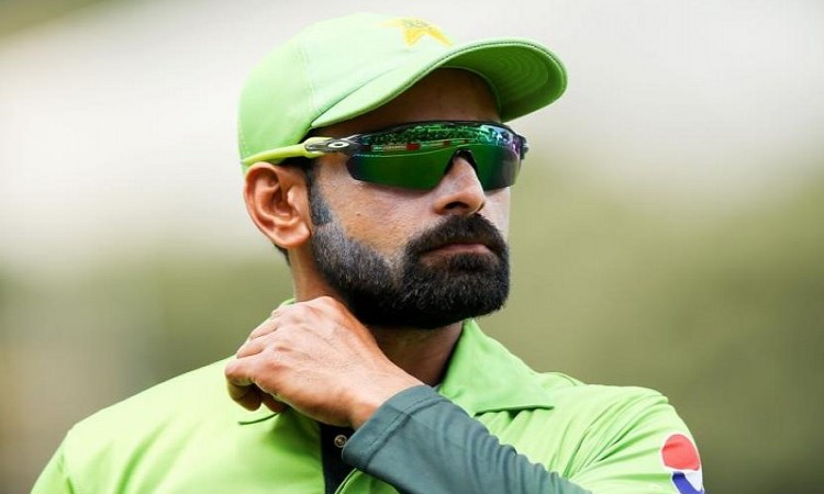 Pakistani cricketer Mohammad Hafeez