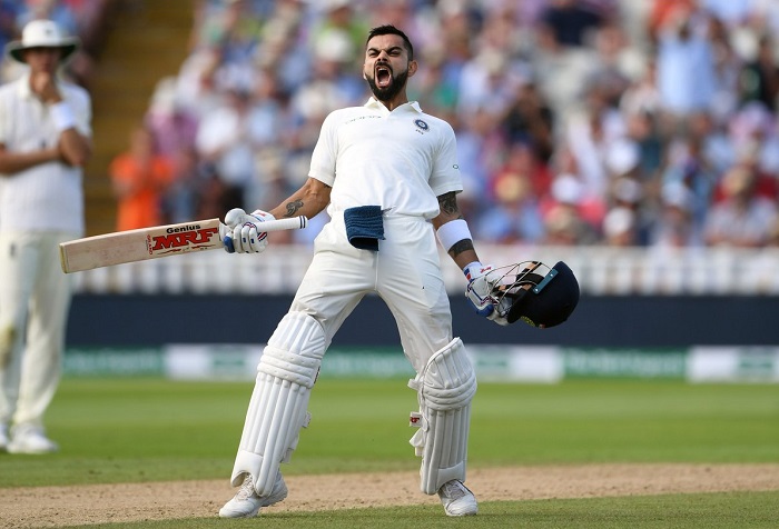 Virat Kohli scores maiden Test century in England Virat Kohli scores maiden Test century in England