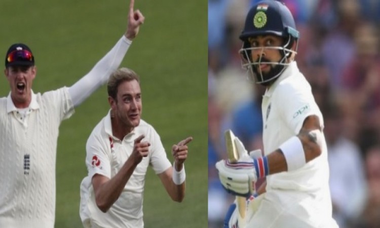 पांचवें टेस्ट में भी भारतीय टीम पर हार का संकट, दूसरी पारी में कोहली समेत भारत के 3 विकेट गिरे Image