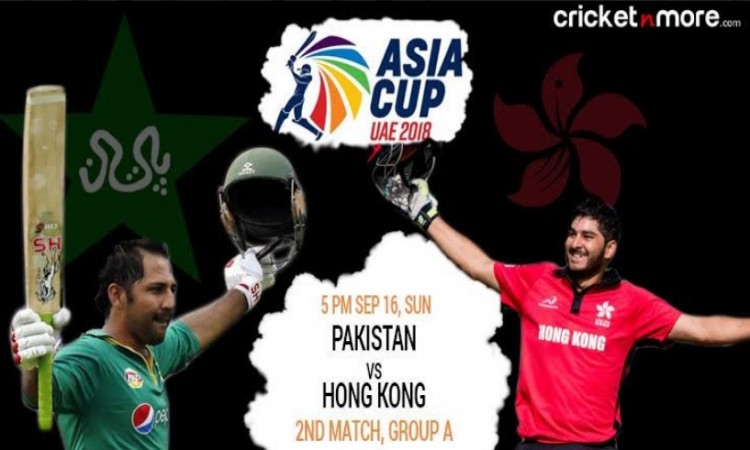 एशिया कप के दूसरे मैच में हांगकांग ने पाकिस्तान के खिलाफ टॉस जीतकर पहले बल्लेबाजी करने का फैसला किया
