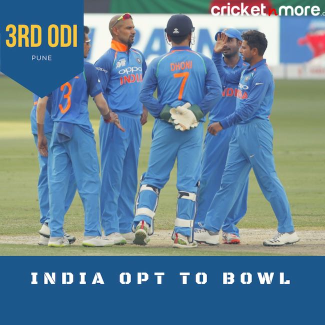 3rd ODI India vs West Indies