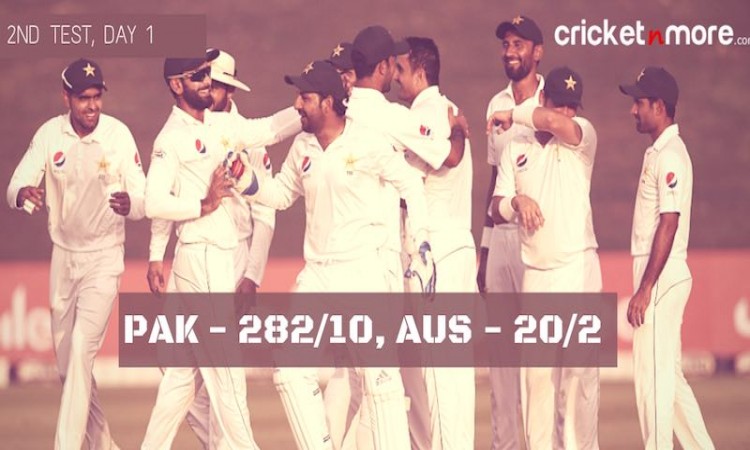 Australia vs Pakistan in UAE 2018