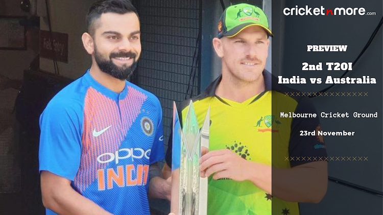 2nd T20I Preview India tour of Australia 2018
