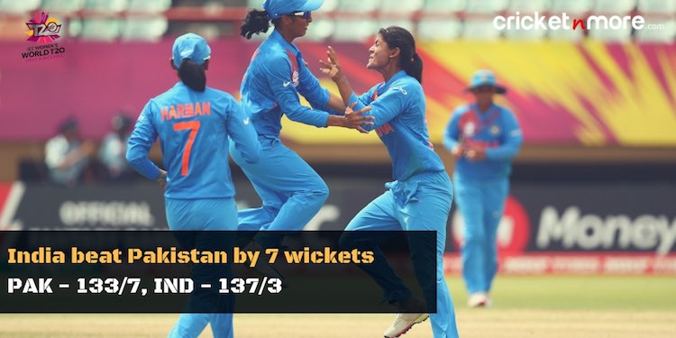 Report India Vs Pakistan Match In Icc Womens World Twenty20 2018 7388