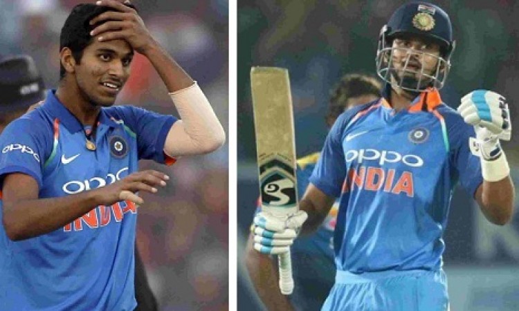 वेस्टइंडीज के खिलाफ तीसरे टी-20 में भारत की प्लेइंग इलेवन में श्रेयस अय्यर और वाशिंगटन सुंदर को मौका