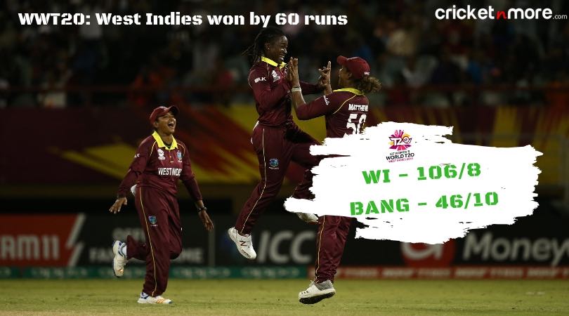 ICC Women’s World T20 2018 West Indies vs Bangladesh