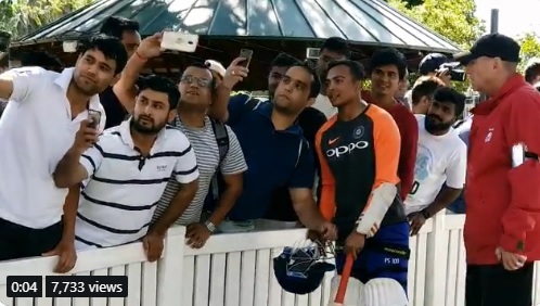 india vs australia Prithvi Shaw